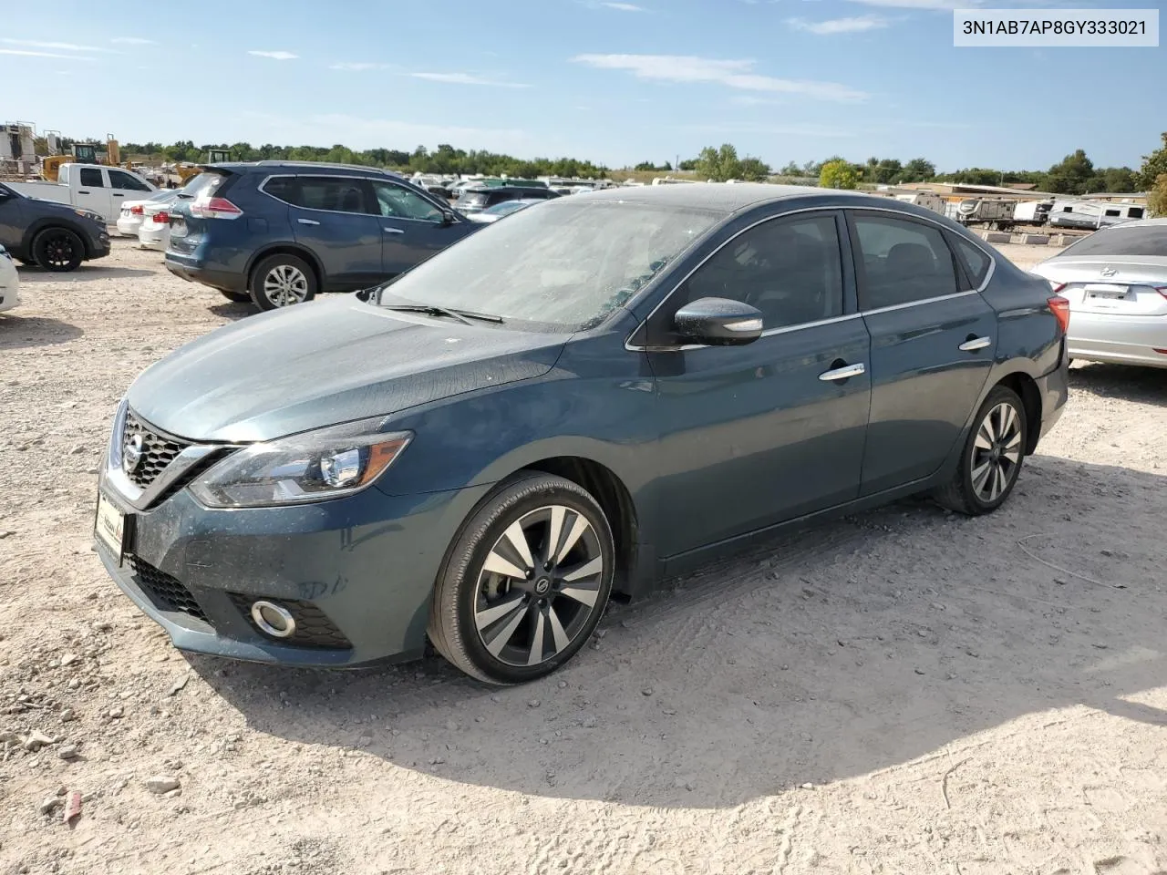 2016 Nissan Sentra S VIN: 3N1AB7AP8GY333021 Lot: 72421544