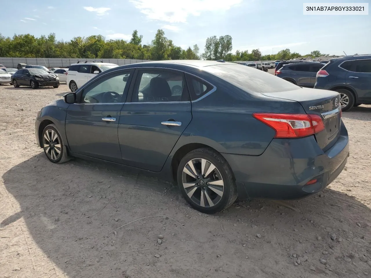 2016 Nissan Sentra S VIN: 3N1AB7AP8GY333021 Lot: 72421544