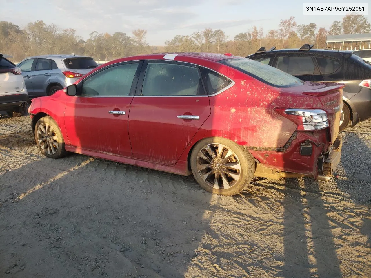 3N1AB7AP9GY252061 2016 Nissan Sentra S