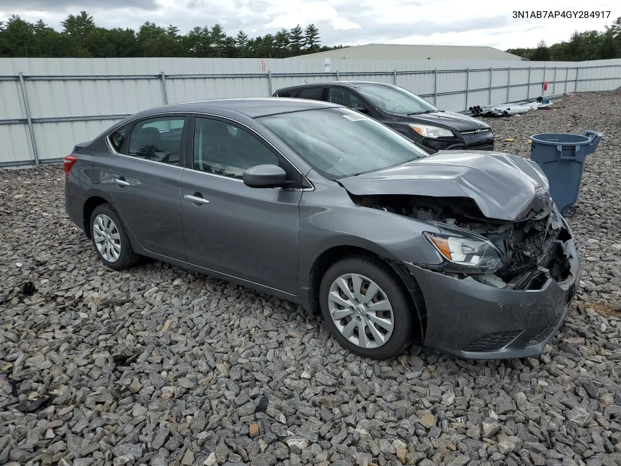 3N1AB7AP4GY284917 2016 Nissan Sentra S