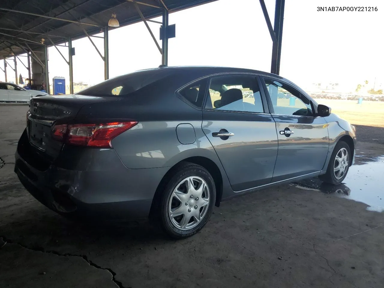 2016 Nissan Sentra S VIN: 3N1AB7AP0GY221216 Lot: 72847064