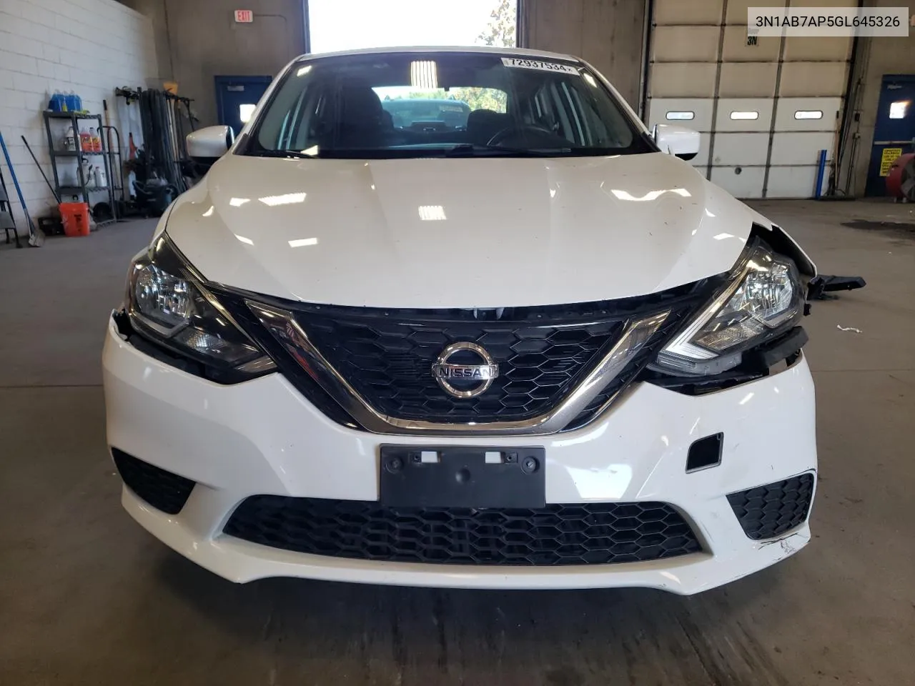 3N1AB7AP5GL645326 2016 Nissan Sentra S