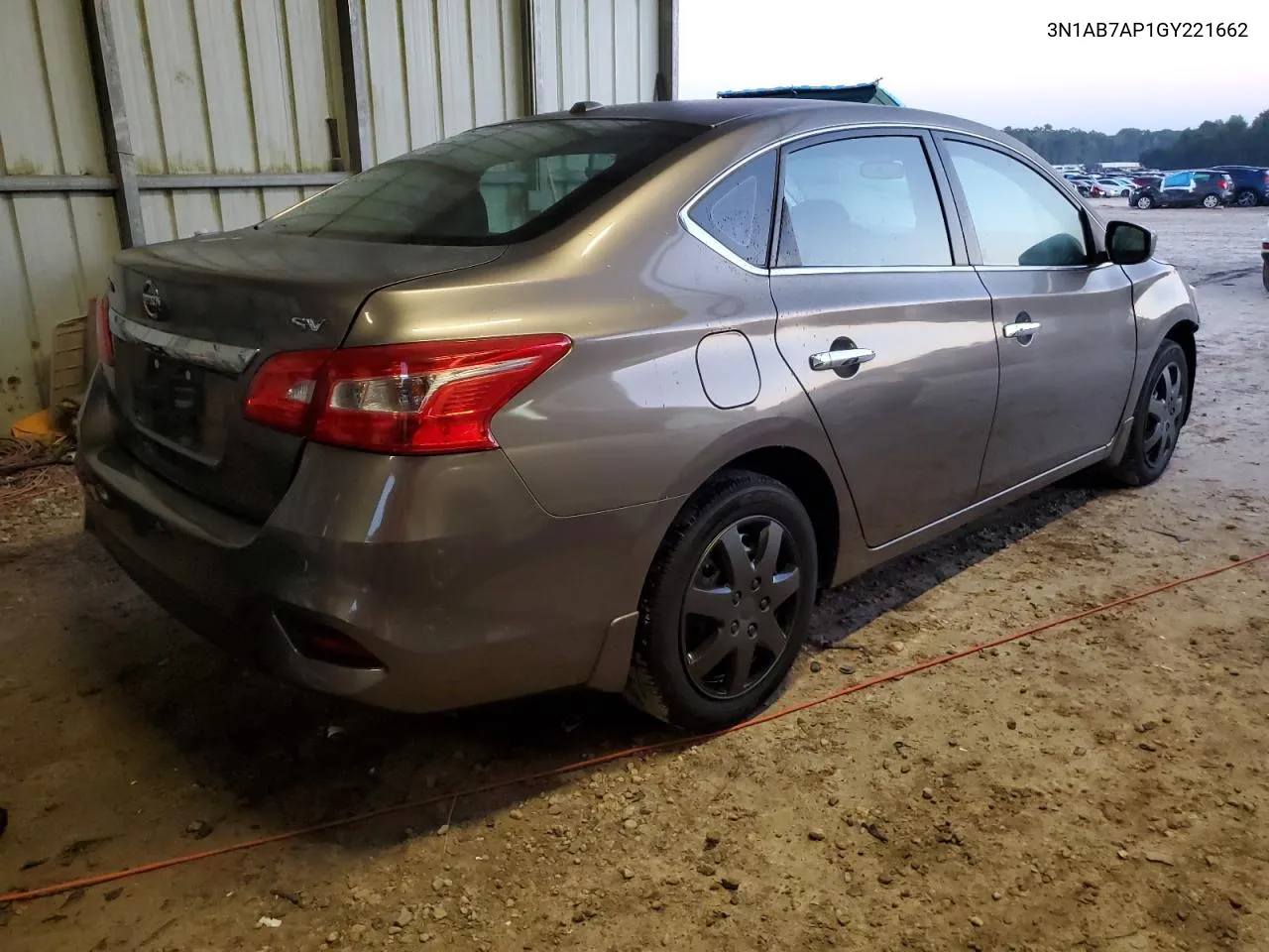 3N1AB7AP1GY221662 2016 Nissan Sentra S