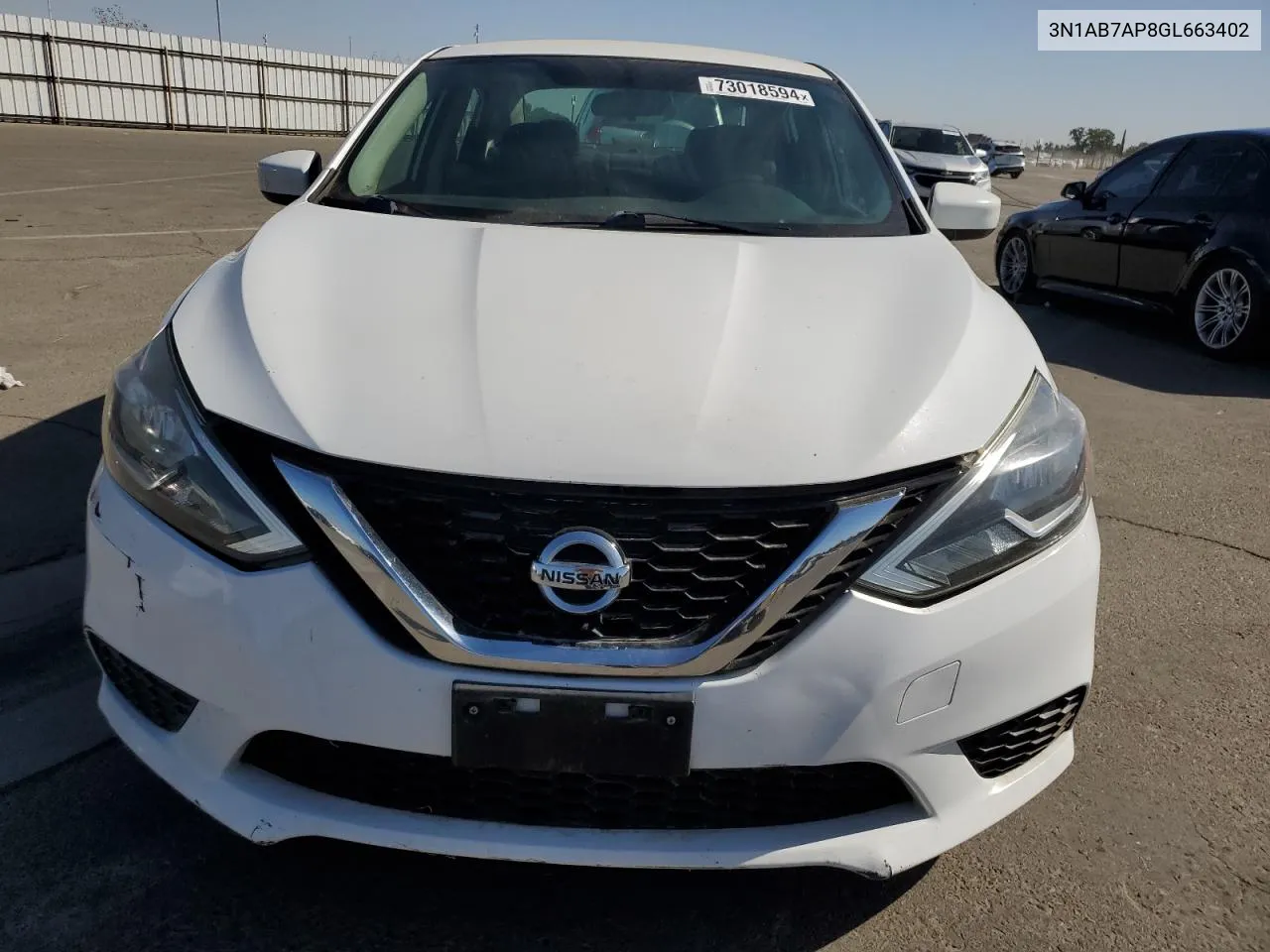 3N1AB7AP8GL663402 2016 Nissan Sentra S