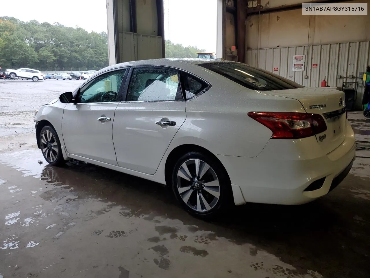 2016 Nissan Sentra S VIN: 3N1AB7AP8GY315716 Lot: 73227844