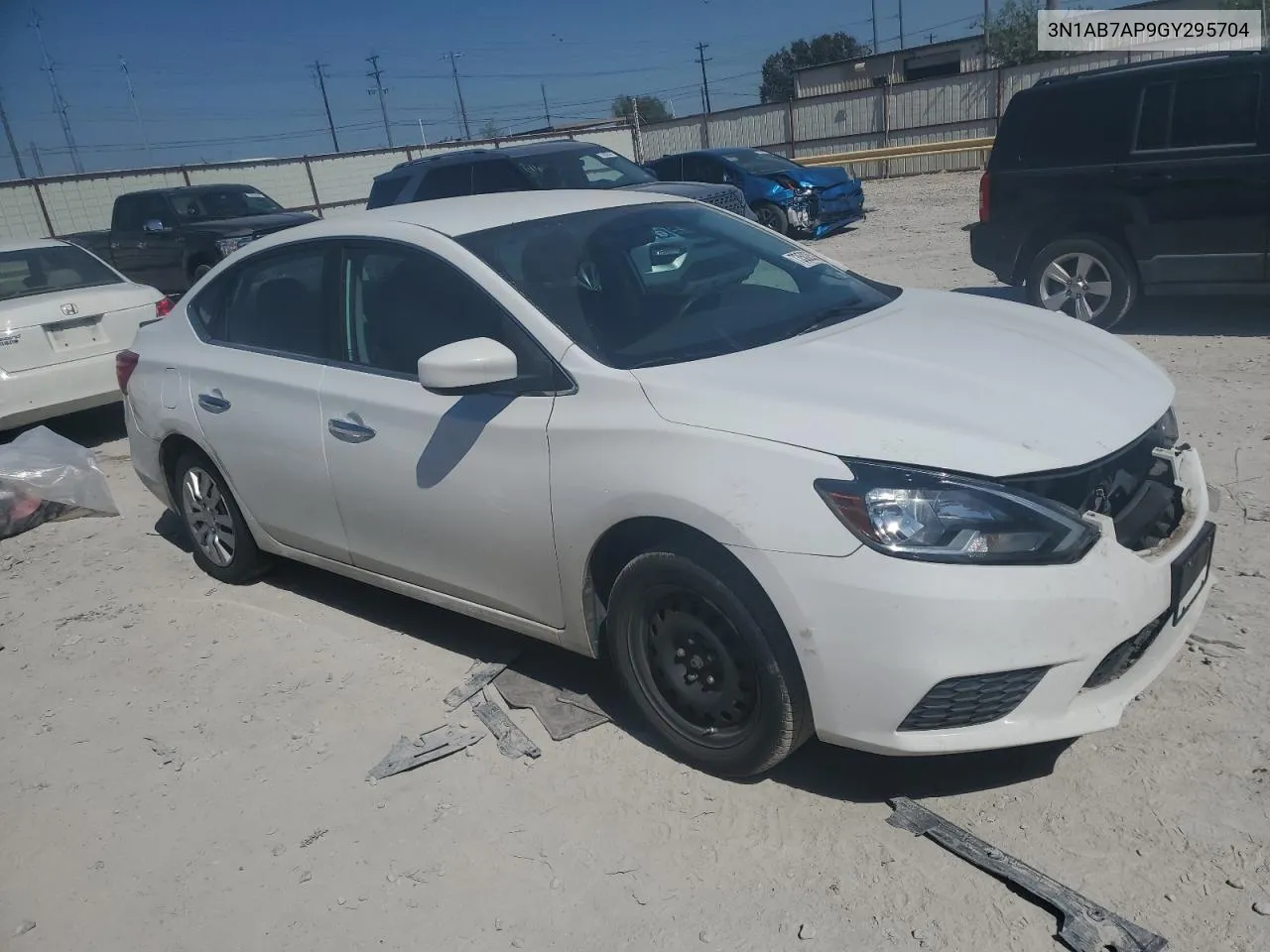 3N1AB7AP9GY295704 2016 Nissan Sentra S