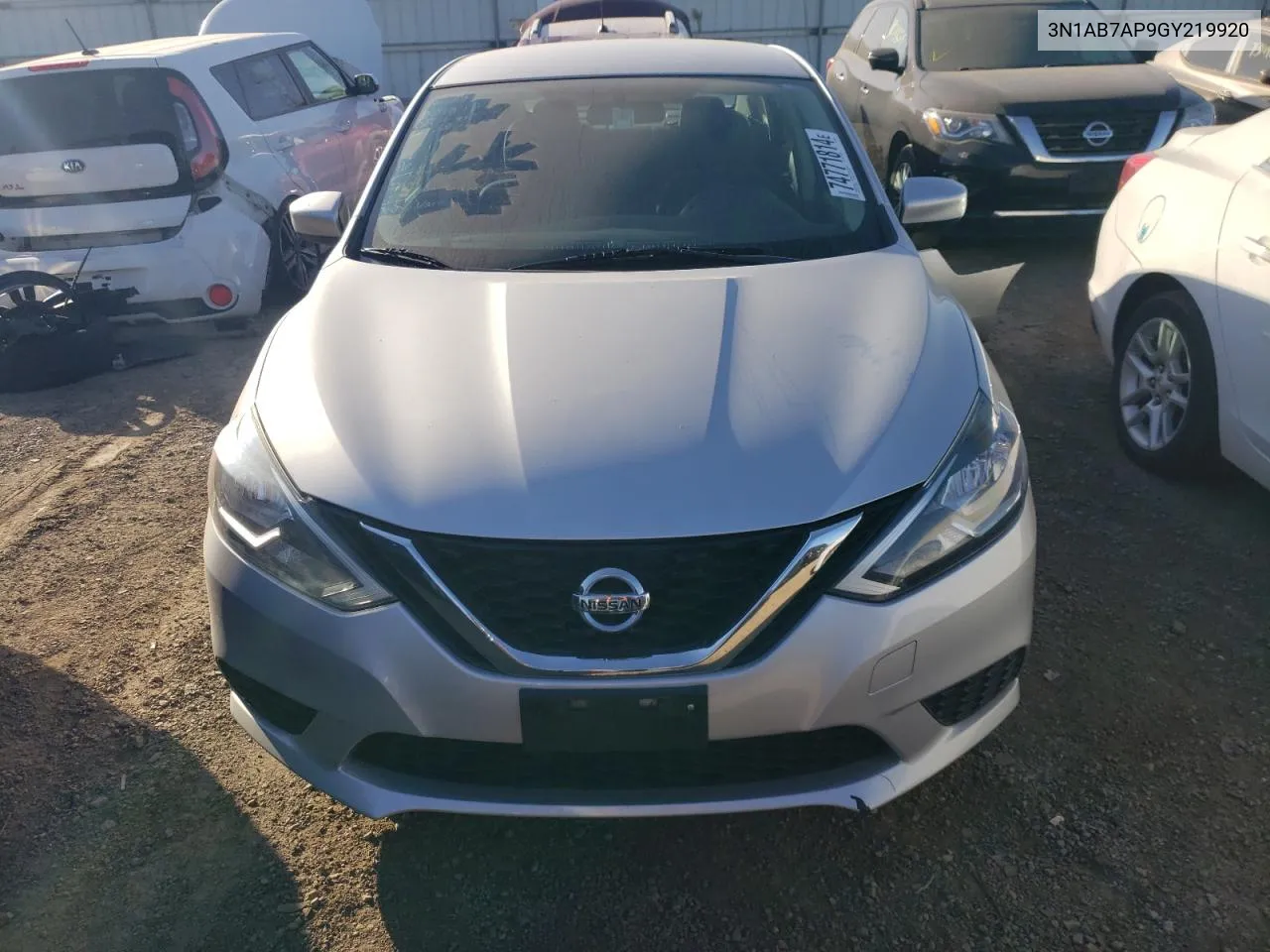 3N1AB7AP9GY219920 2016 Nissan Sentra S