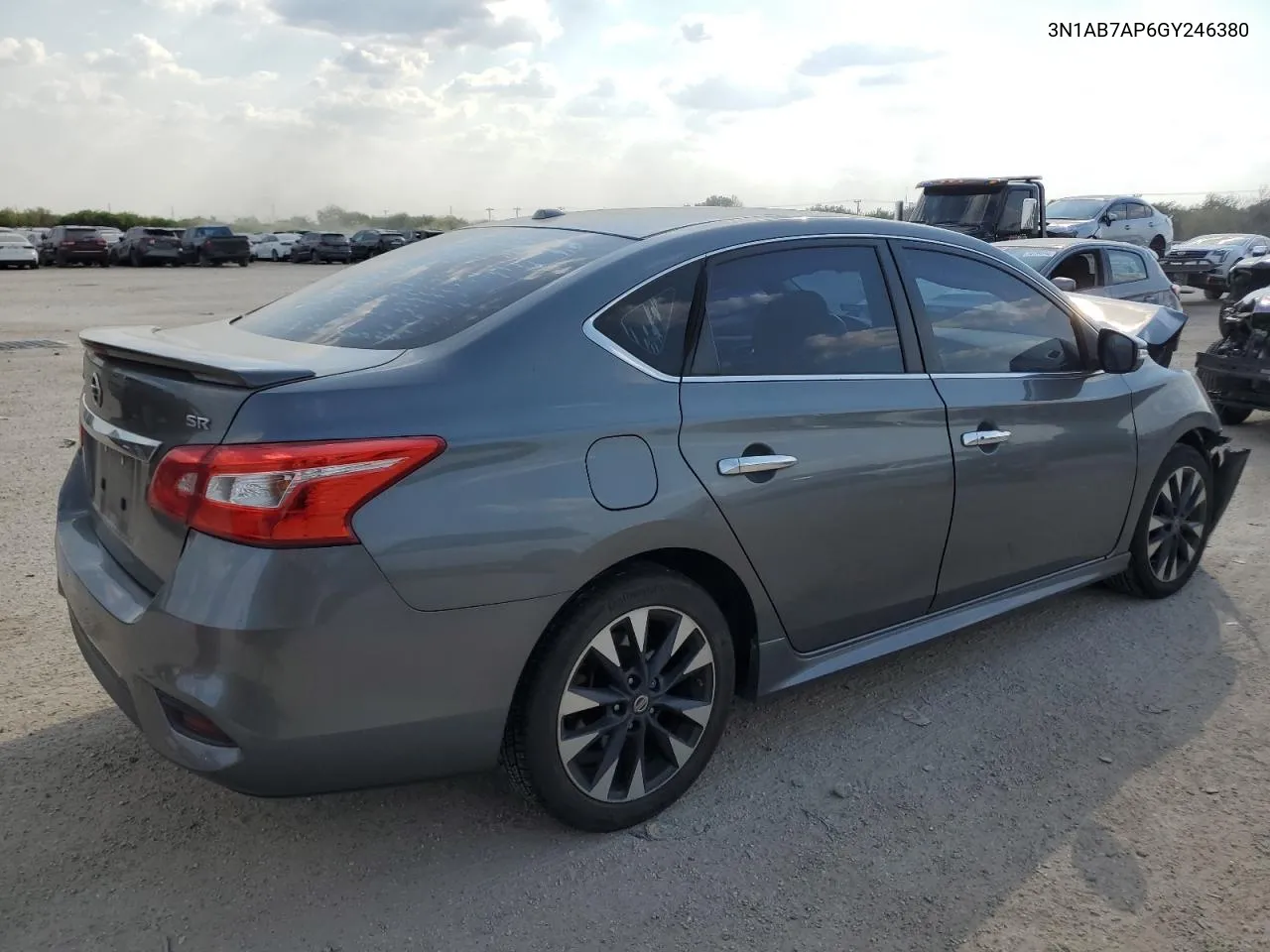 2016 Nissan Sentra S VIN: 3N1AB7AP6GY246380 Lot: 75286244