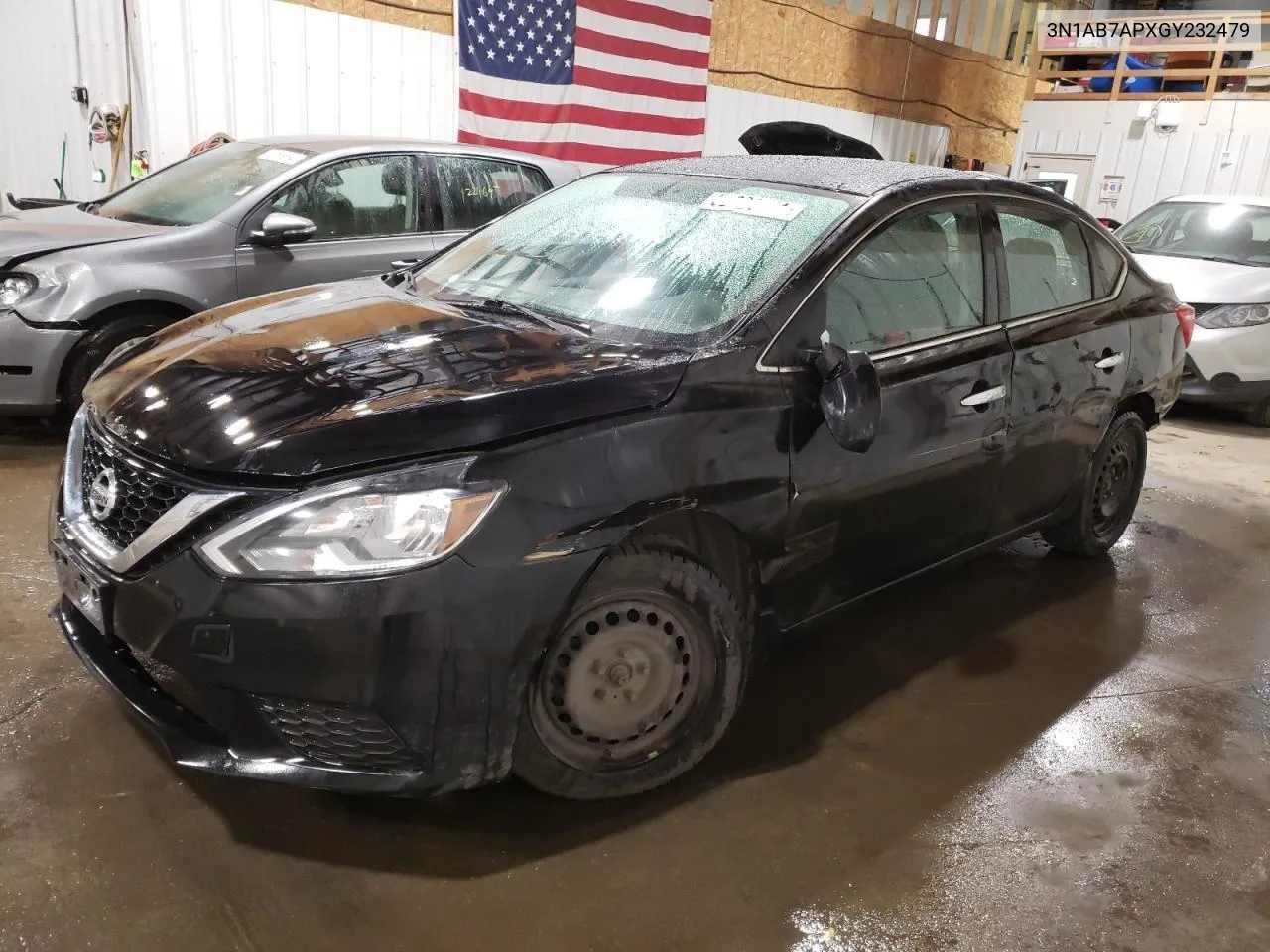 2016 Nissan Sentra S VIN: 3N1AB7APXGY232479 Lot: 75322394