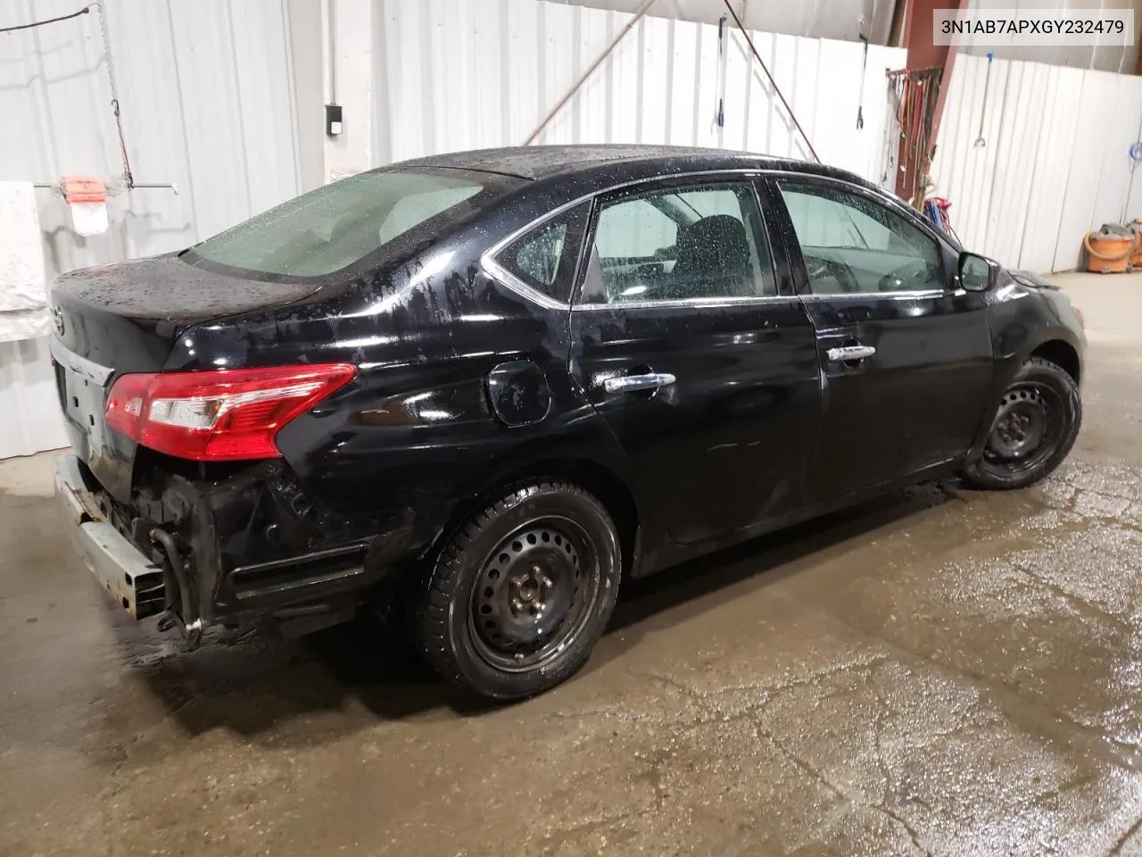 2016 Nissan Sentra S VIN: 3N1AB7APXGY232479 Lot: 75322394