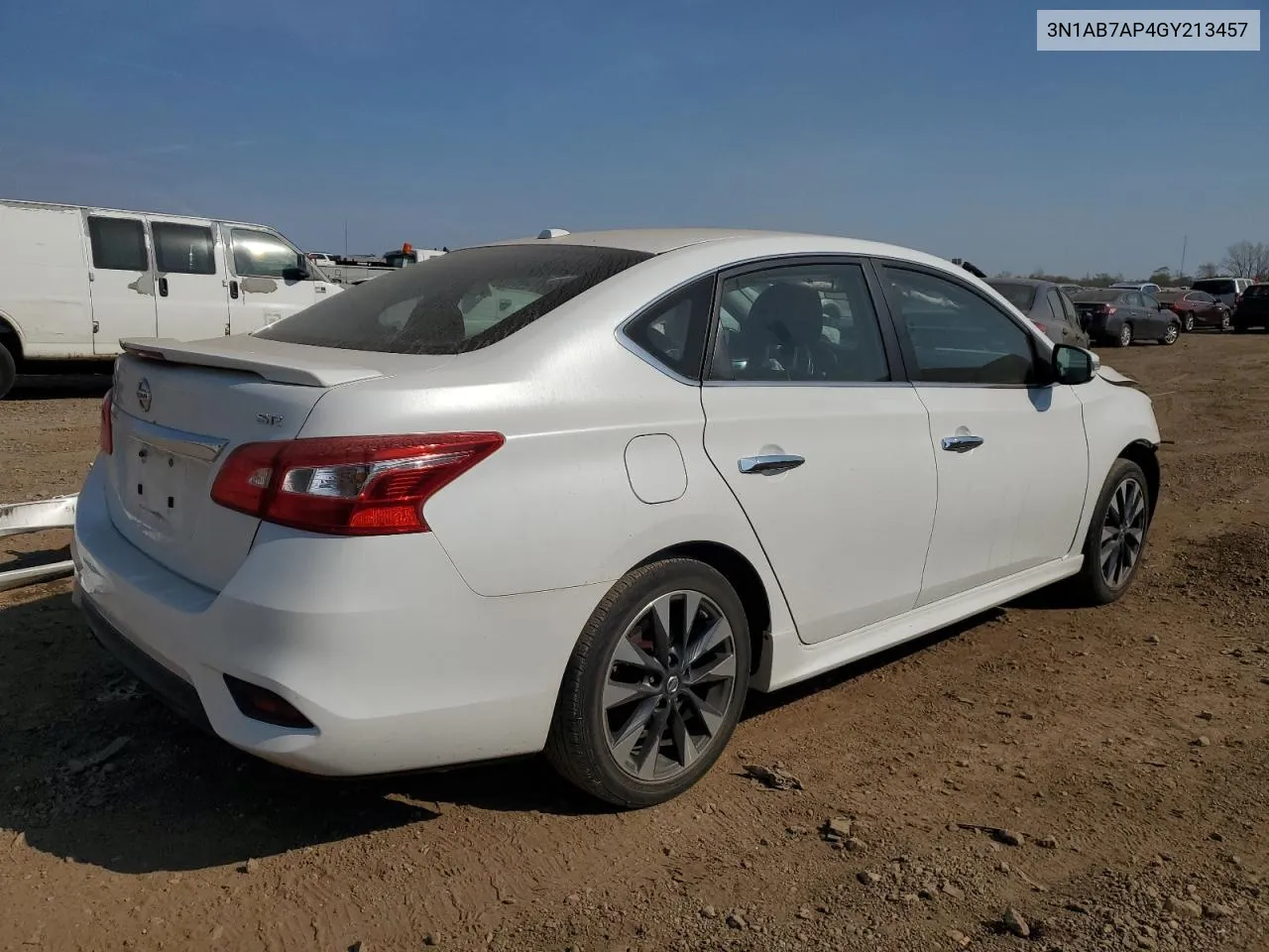 2016 Nissan Sentra S VIN: 3N1AB7AP4GY213457 Lot: 75566154