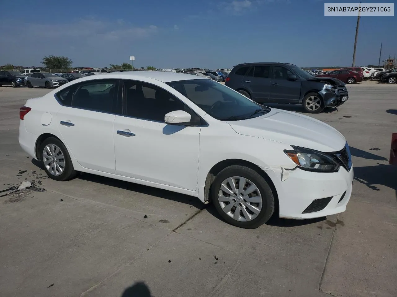 2016 Nissan Sentra S VIN: 3N1AB7AP2GY271065 Lot: 75753484