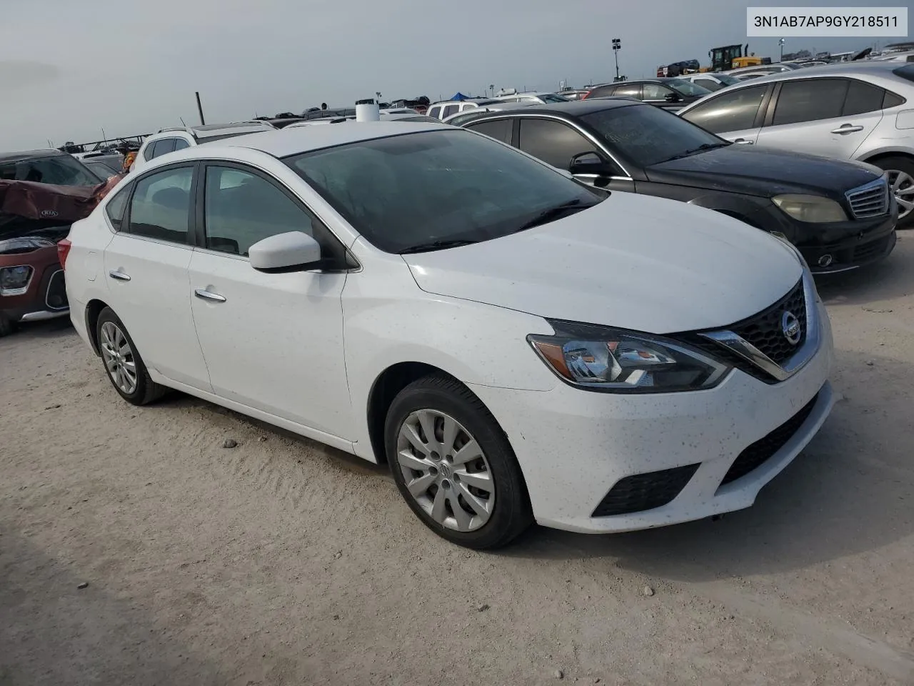 3N1AB7AP9GY218511 2016 Nissan Sentra S