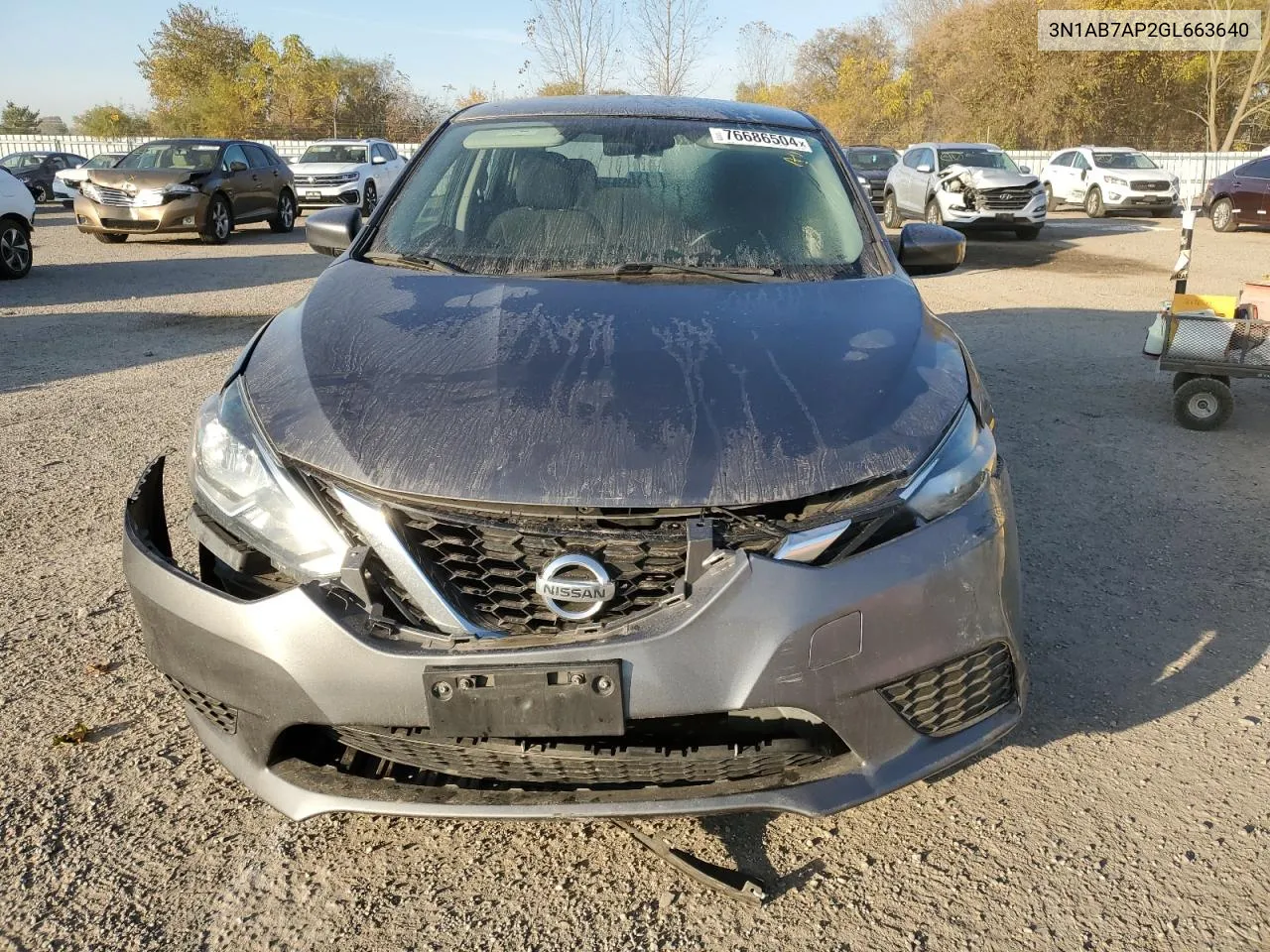 3N1AB7AP2GL663640 2016 Nissan Sentra S