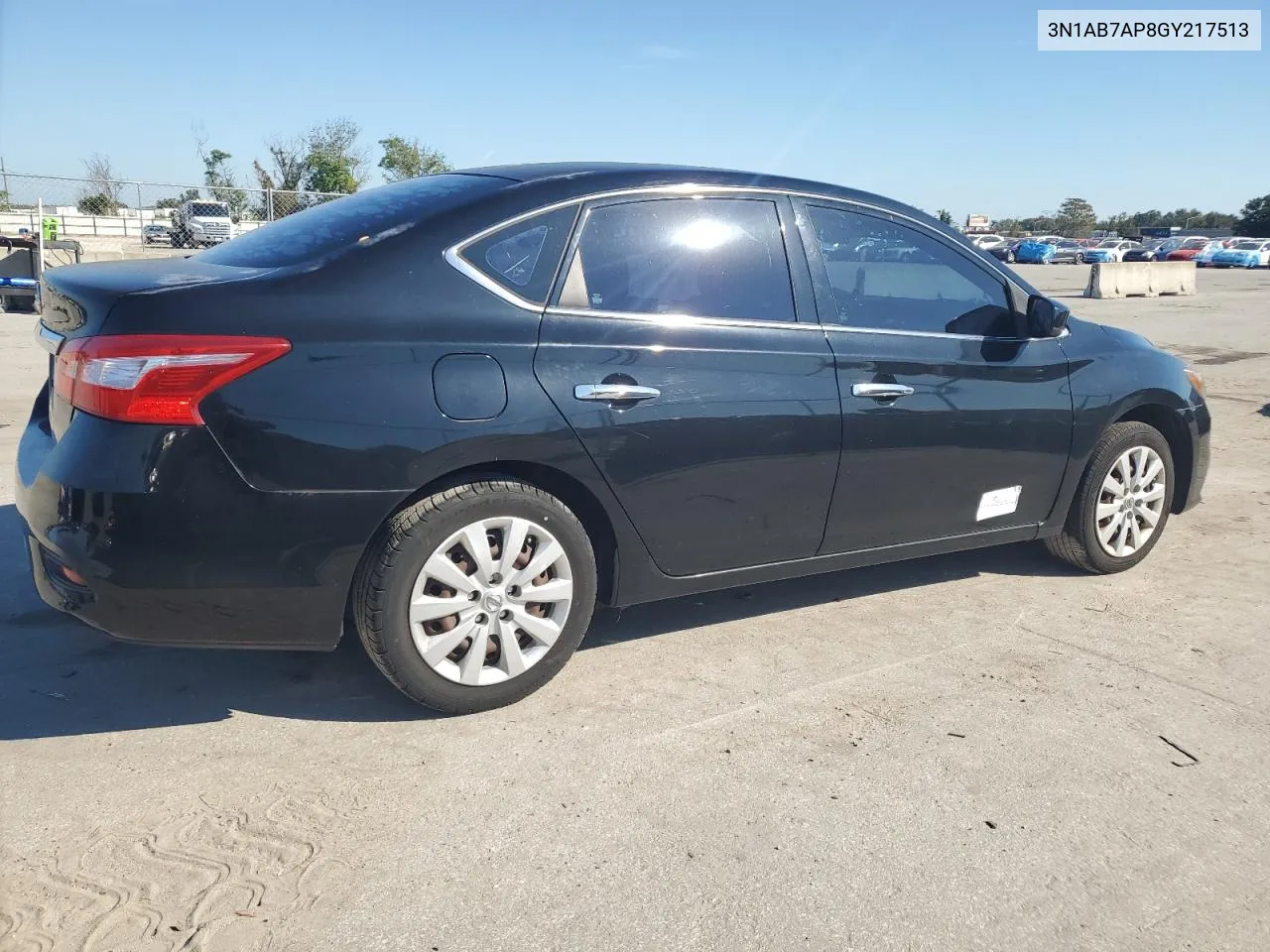 3N1AB7AP8GY217513 2016 Nissan Sentra S