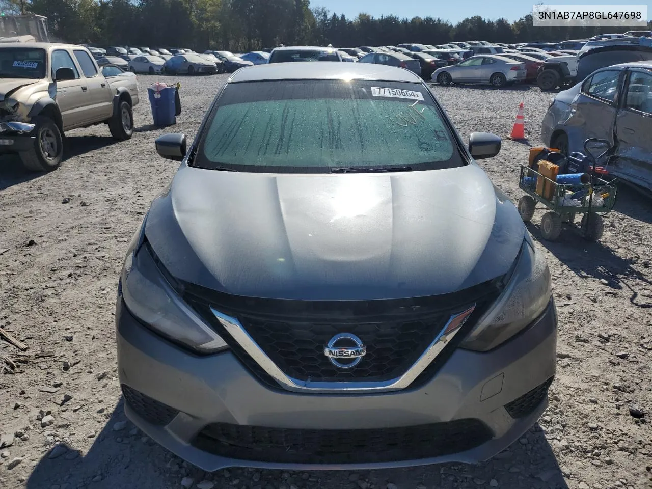 3N1AB7AP8GL647698 2016 Nissan Sentra S