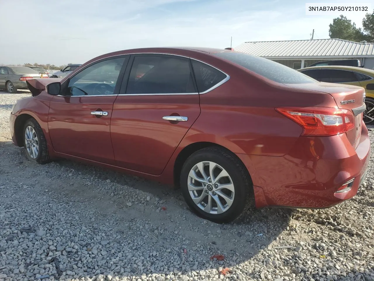 2016 Nissan Sentra S VIN: 3N1AB7AP5GY210132 Lot: 77854794