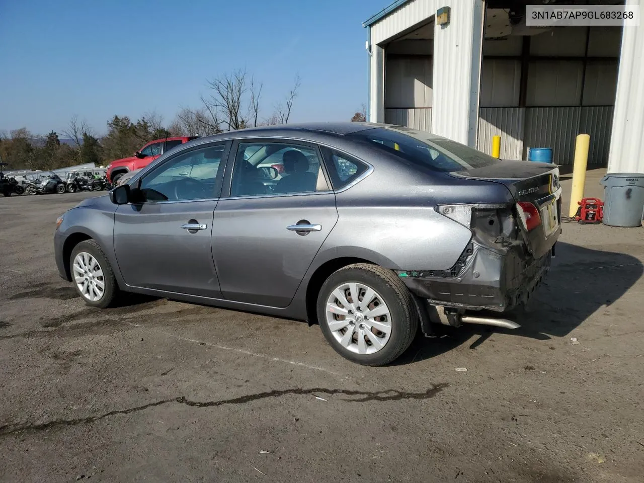 2016 Nissan Sentra S VIN: 3N1AB7AP9GL683268 Lot: 78157934