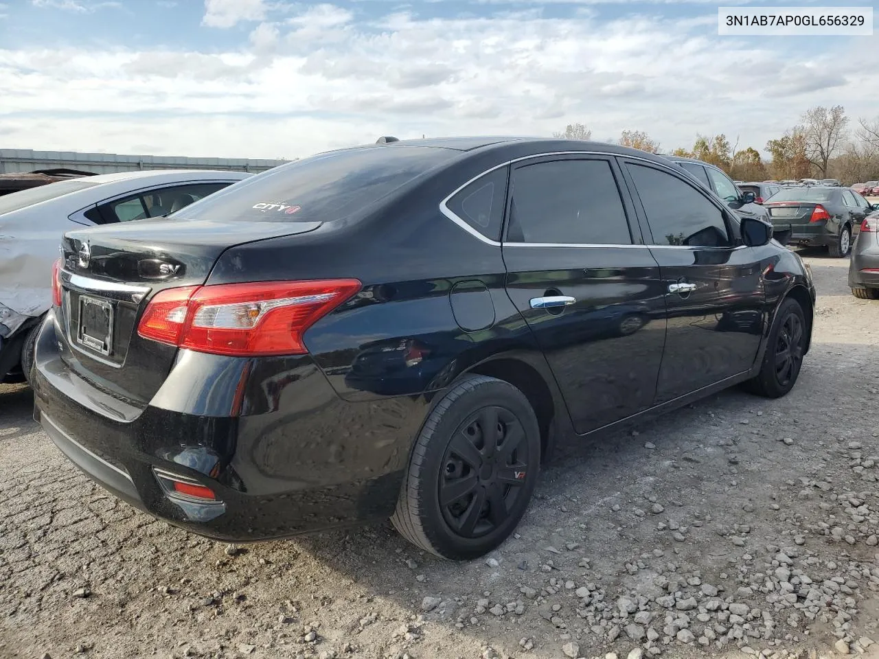 2016 Nissan Sentra S VIN: 3N1AB7AP0GL656329 Lot: 78798224