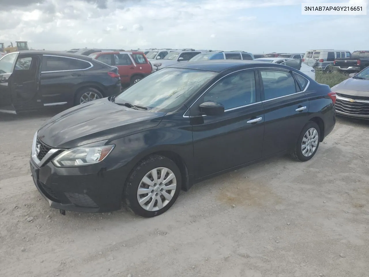 2016 Nissan Sentra S VIN: 3N1AB7AP4GY216651 Lot: 79289724