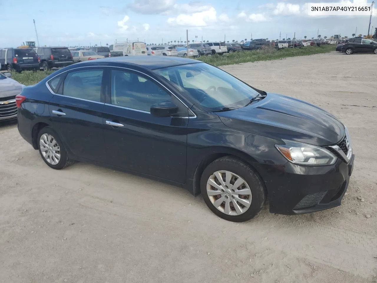 2016 Nissan Sentra S VIN: 3N1AB7AP4GY216651 Lot: 79289724