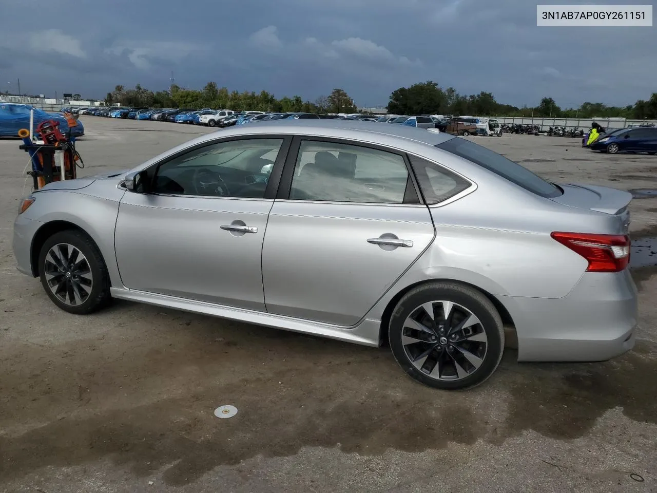 2016 Nissan Sentra S VIN: 3N1AB7AP0GY261151 Lot: 79322794