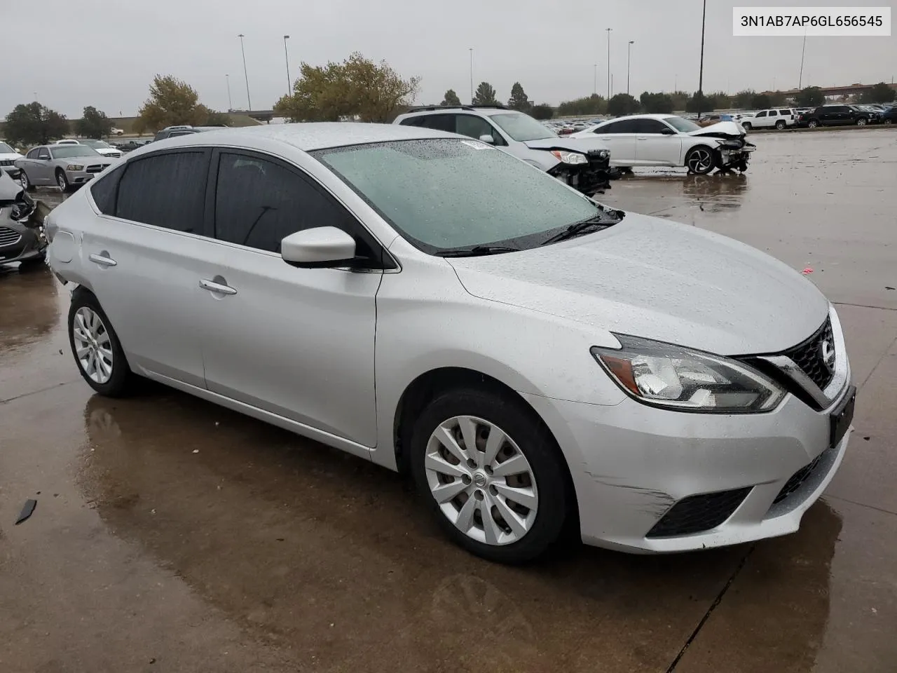 2016 Nissan Sentra S VIN: 3N1AB7AP6GL656545 Lot: 79384314