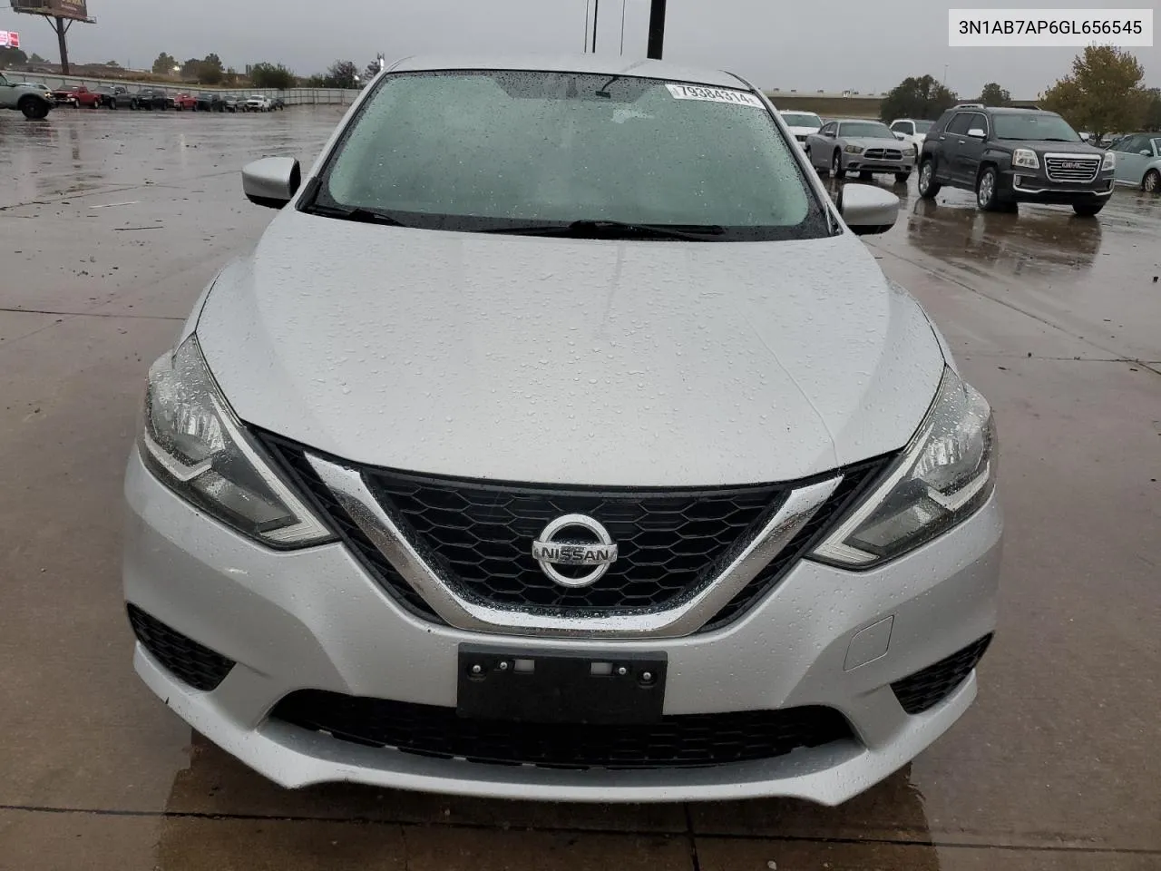 2016 Nissan Sentra S VIN: 3N1AB7AP6GL656545 Lot: 79384314