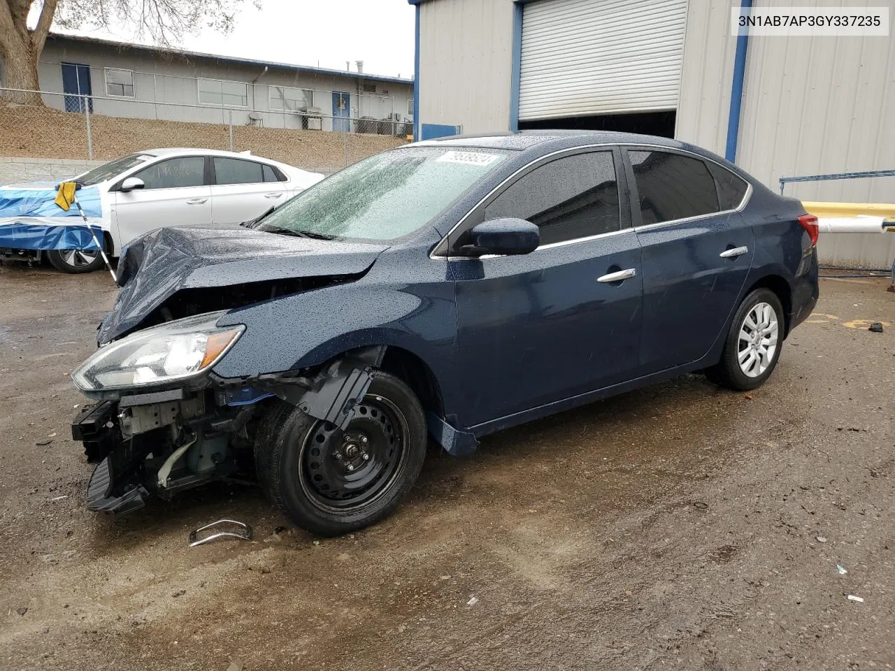 2016 Nissan Sentra S VIN: 3N1AB7AP3GY337235 Lot: 79539524