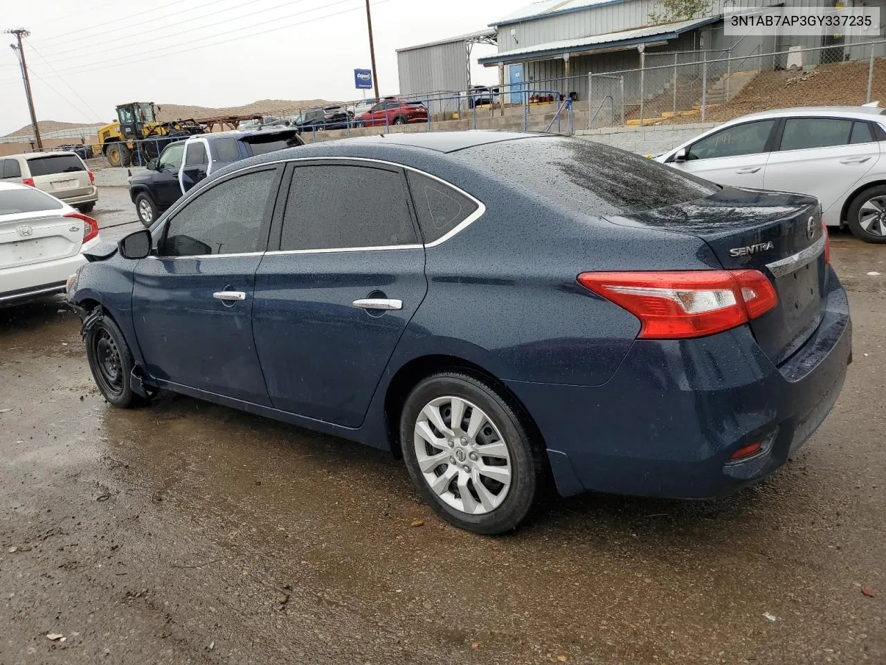 2016 Nissan Sentra S VIN: 3N1AB7AP3GY337235 Lot: 79539524