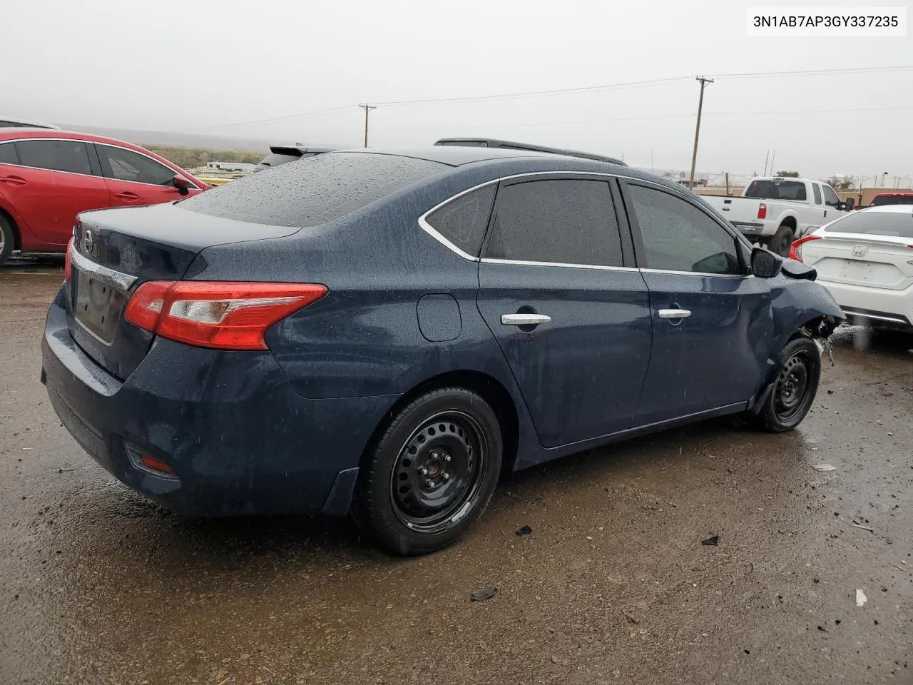 2016 Nissan Sentra S VIN: 3N1AB7AP3GY337235 Lot: 79539524