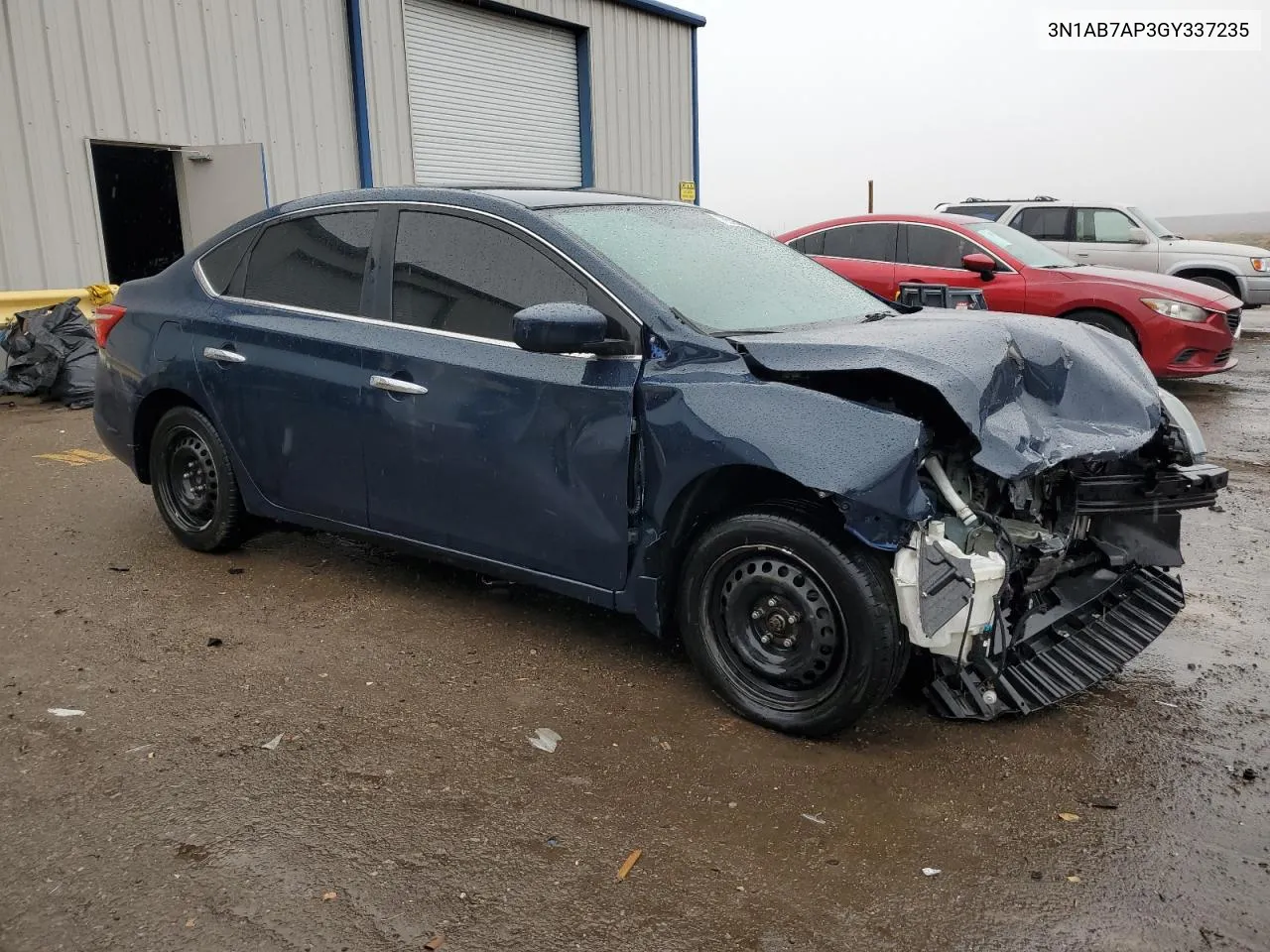 2016 Nissan Sentra S VIN: 3N1AB7AP3GY337235 Lot: 79539524