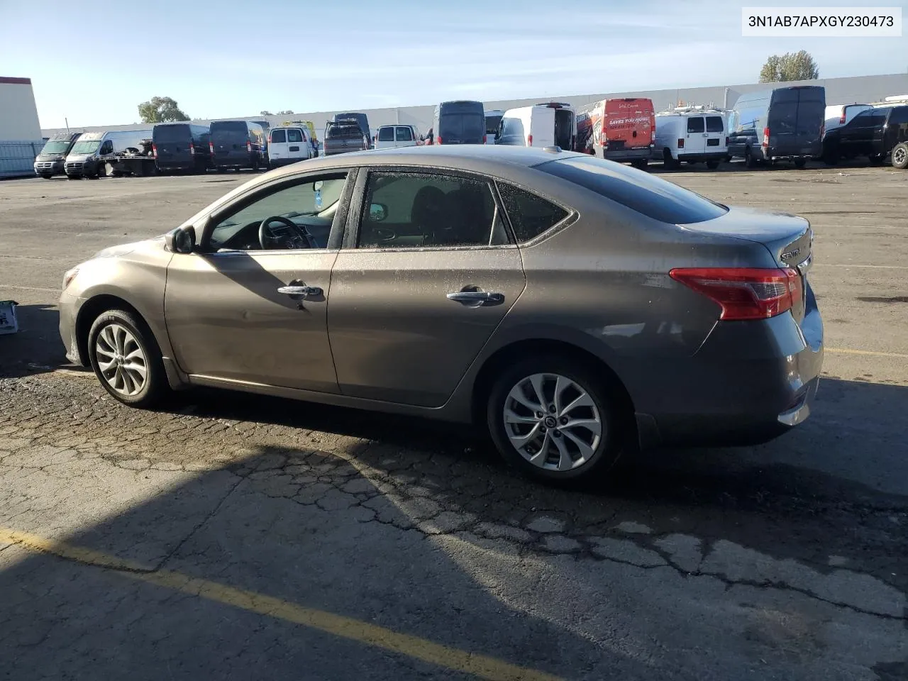 2016 Nissan Sentra S VIN: 3N1AB7APXGY230473 Lot: 80169044