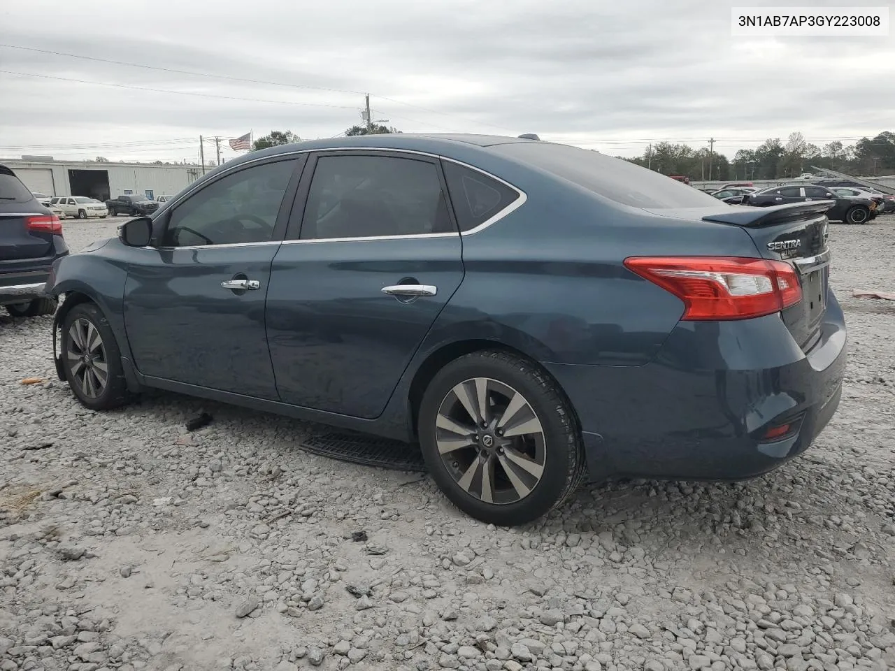 2016 Nissan Sentra S VIN: 3N1AB7AP3GY223008 Lot: 80370374