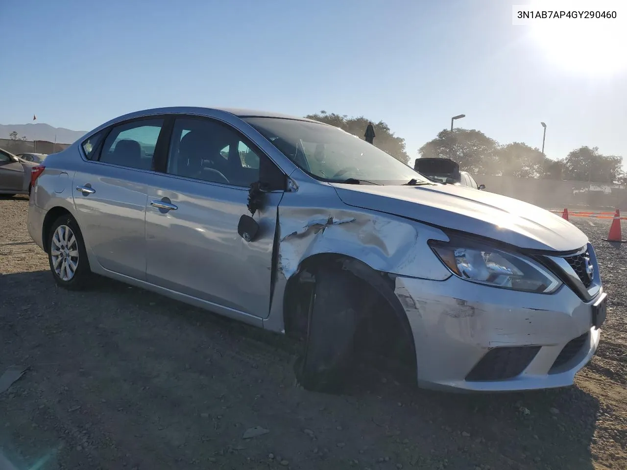 2016 Nissan Sentra S VIN: 3N1AB7AP4GY290460 Lot: 80472004