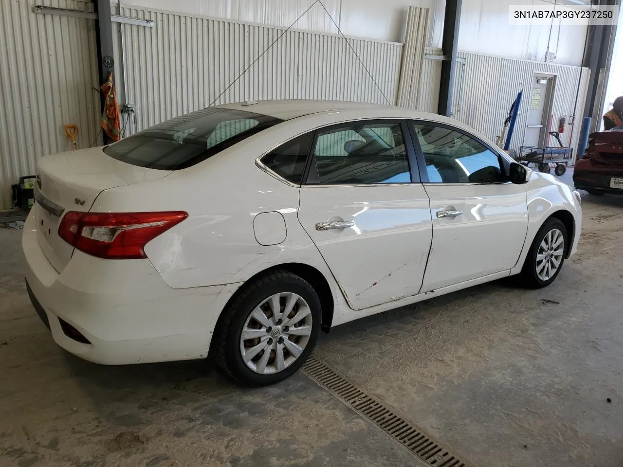 2016 Nissan Sentra S VIN: 3N1AB7AP3GY237250 Lot: 81725964