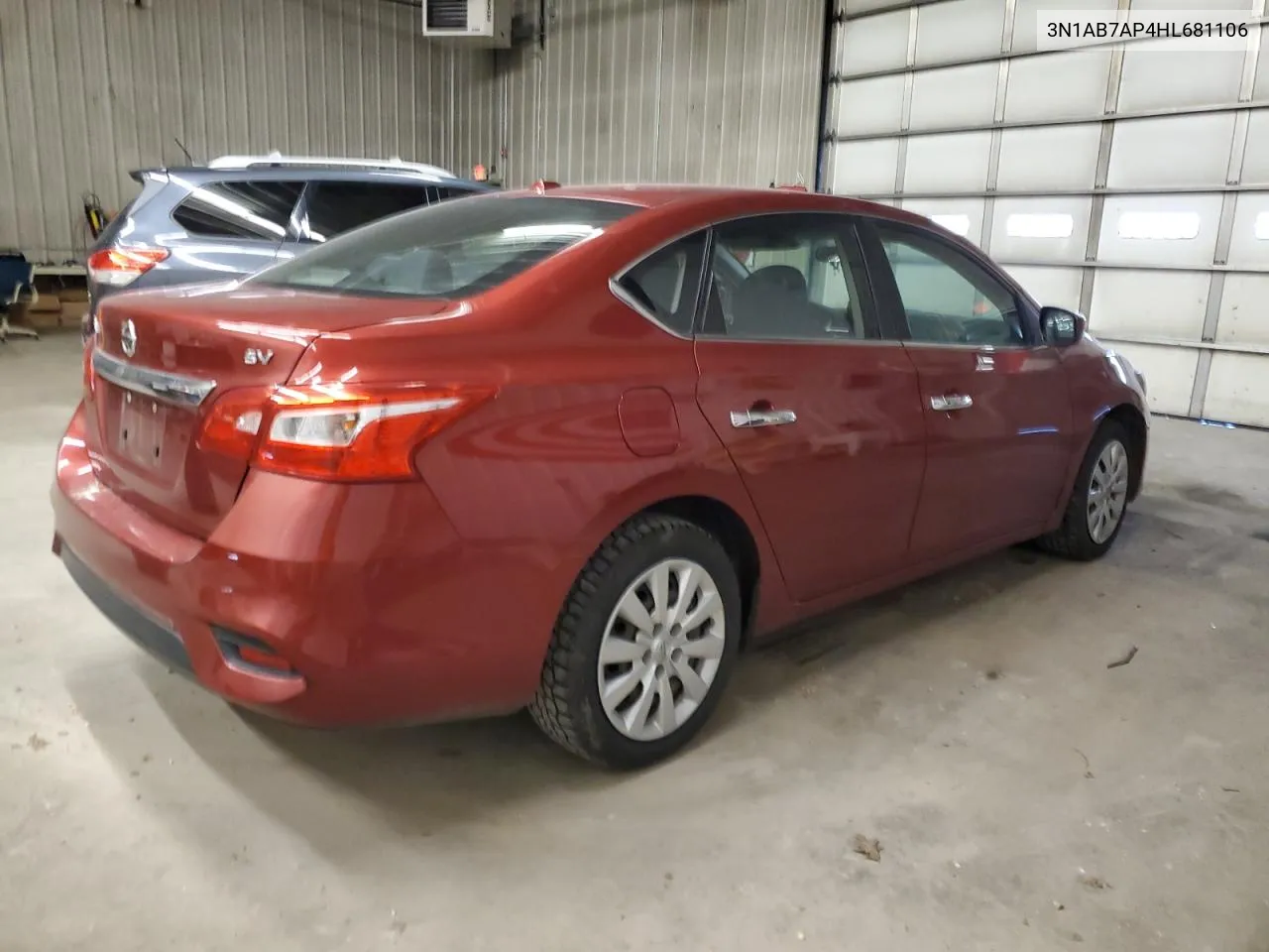 2017 Nissan Sentra S VIN: 3N1AB7AP4HL681106 Lot: 37069324