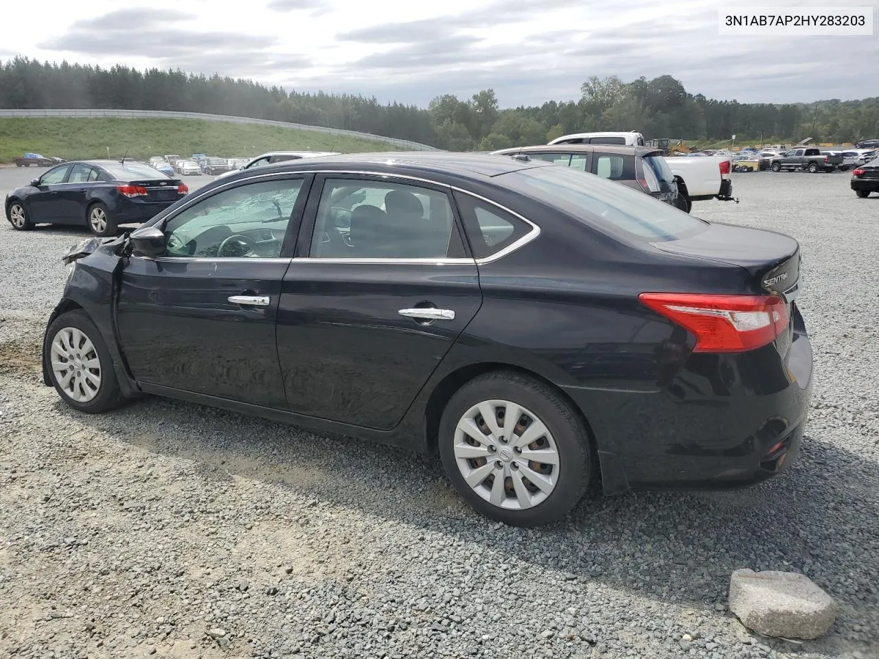 2017 Nissan Sentra S VIN: 3N1AB7AP2HY283203 Lot: 38541784