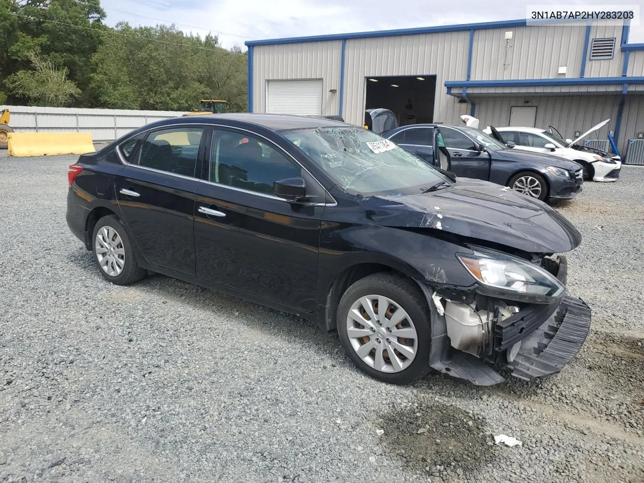 2017 Nissan Sentra S VIN: 3N1AB7AP2HY283203 Lot: 38541784