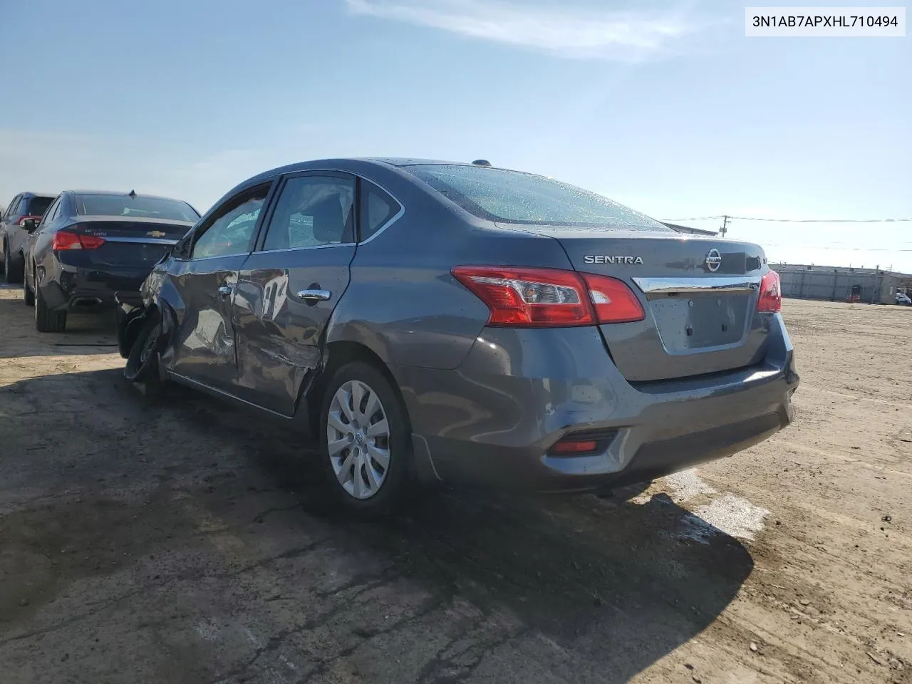 2017 Nissan Sentra S VIN: 3N1AB7APXHL710494 Lot: 43923714