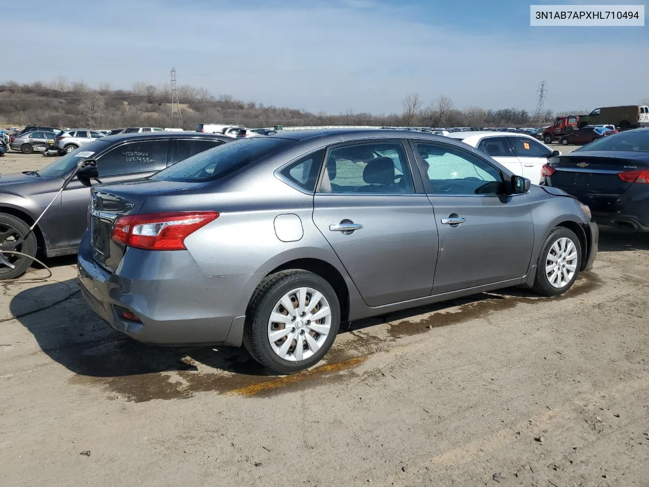 2017 Nissan Sentra S VIN: 3N1AB7APXHL710494 Lot: 43923714