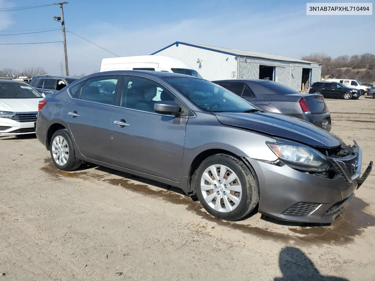 2017 Nissan Sentra S VIN: 3N1AB7APXHL710494 Lot: 43923714