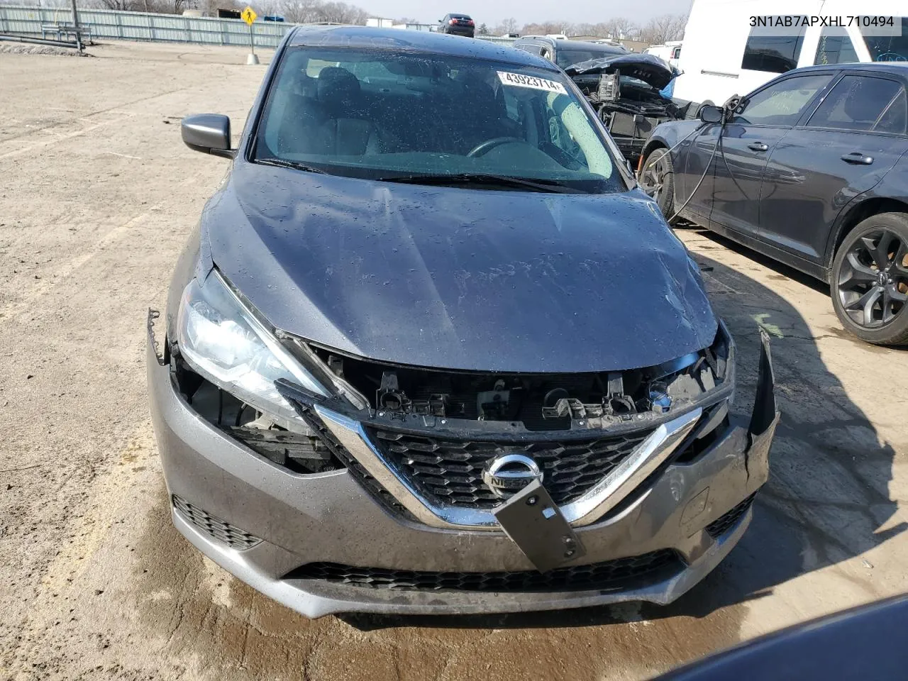 3N1AB7APXHL710494 2017 Nissan Sentra S