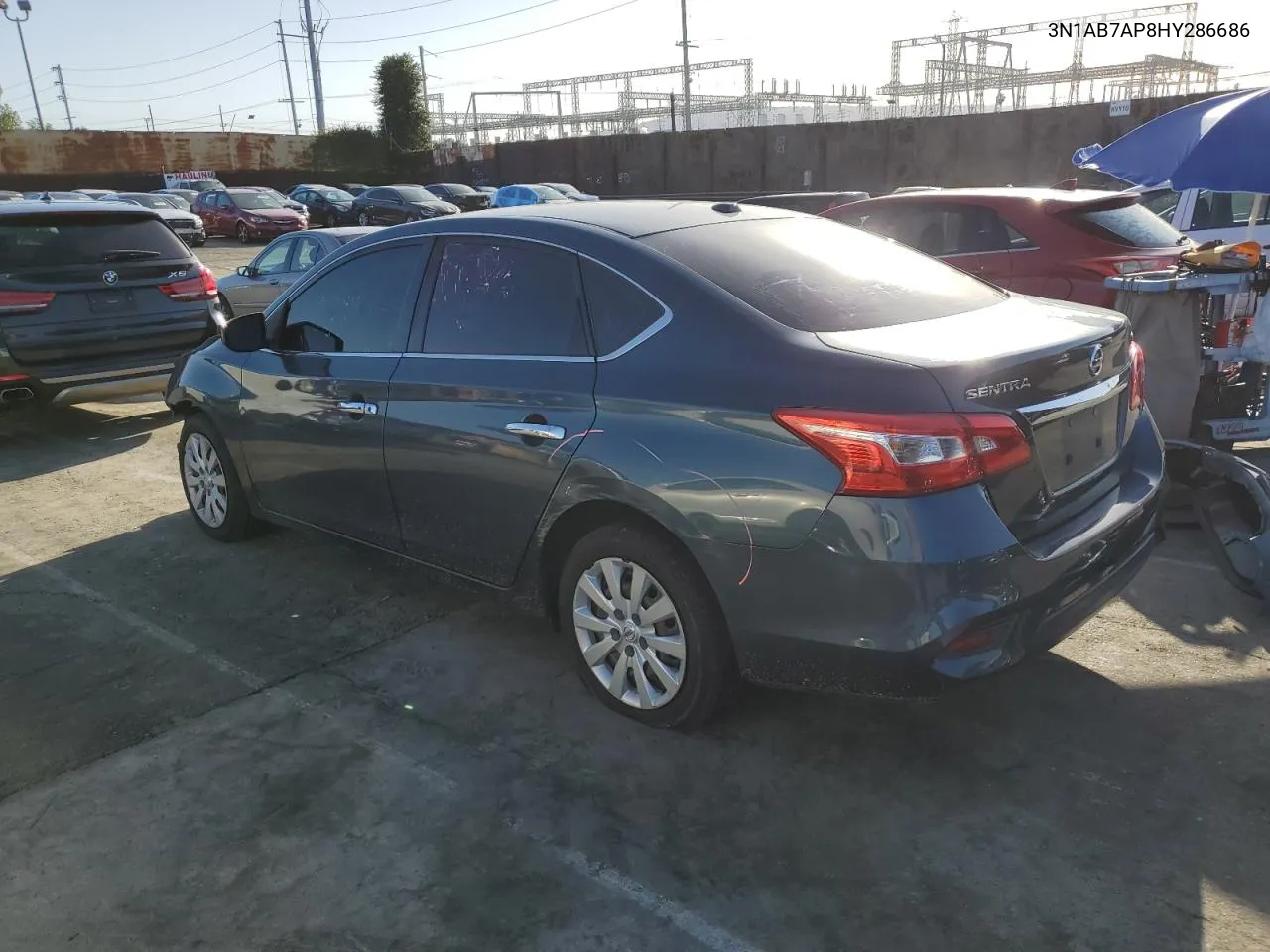 3N1AB7AP8HY286686 2017 Nissan Sentra S