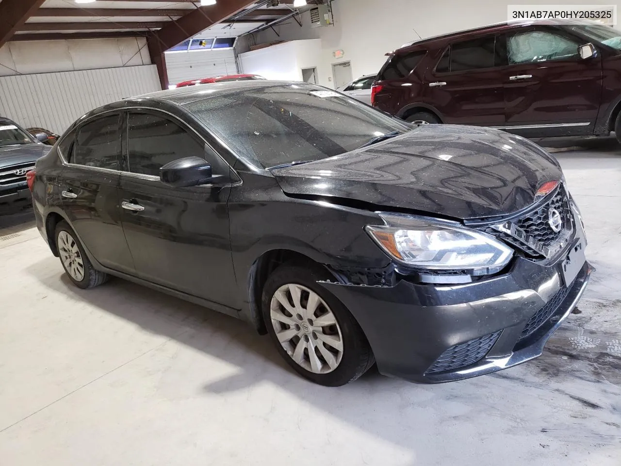 2017 Nissan Sentra S VIN: 3N1AB7AP0HY205325 Lot: 47121434