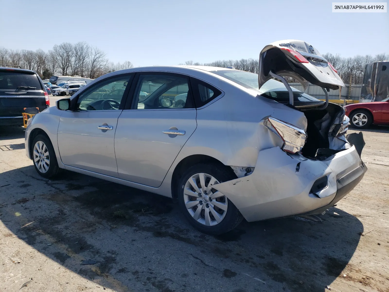 3N1AB7AP9HL641992 2017 Nissan Sentra S