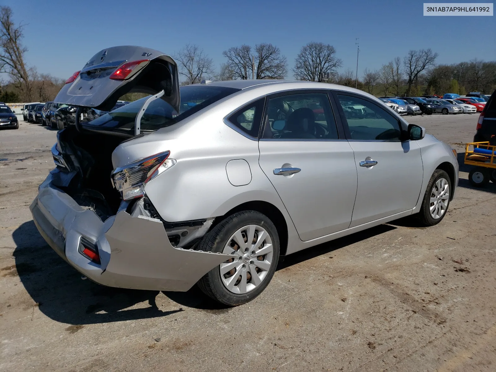 3N1AB7AP9HL641992 2017 Nissan Sentra S