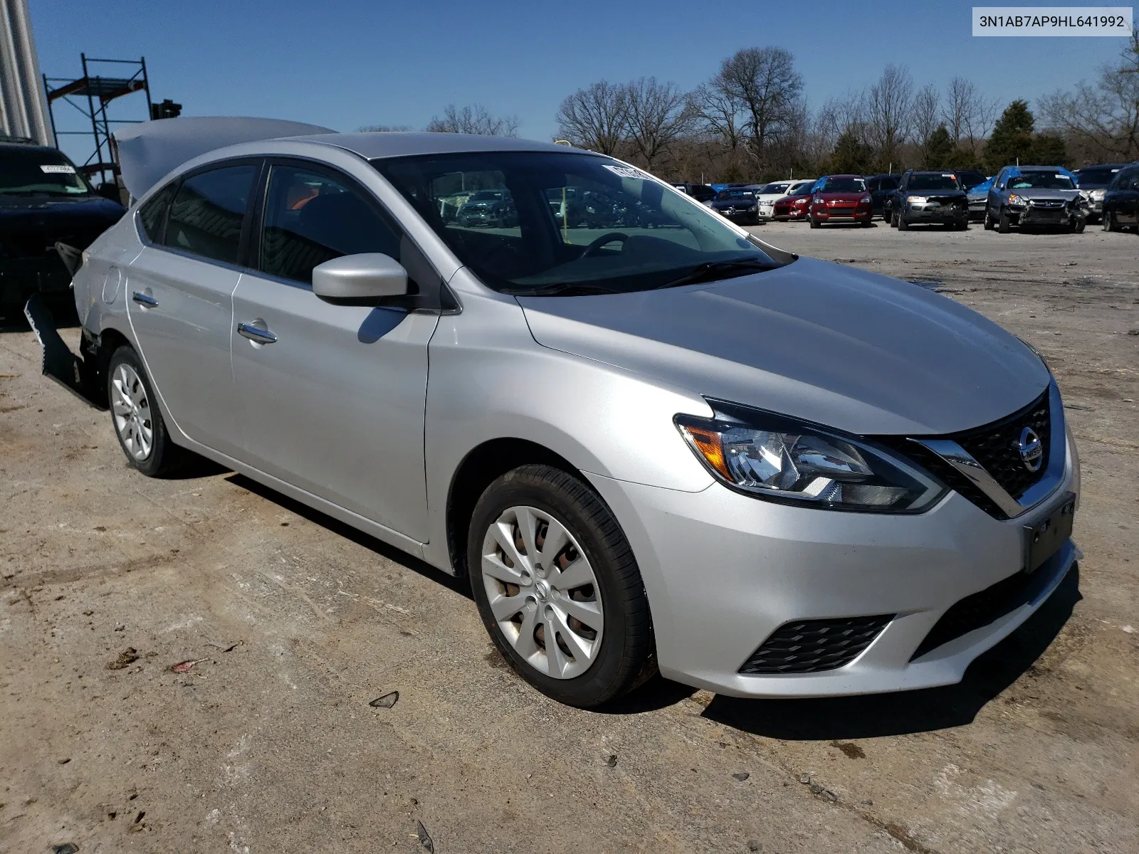 3N1AB7AP9HL641992 2017 Nissan Sentra S