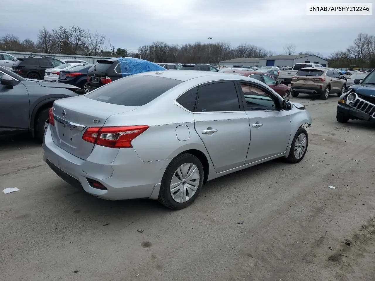 2017 Nissan Sentra S VIN: 3N1AB7AP6HY212246 Lot: 48329424