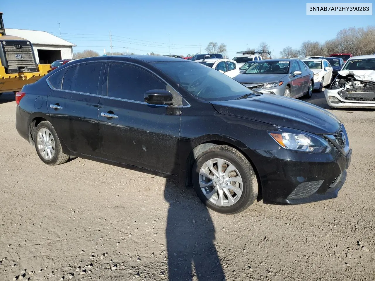 2017 Nissan Sentra S VIN: 3N1AB7AP2HY390283 Lot: 49444234